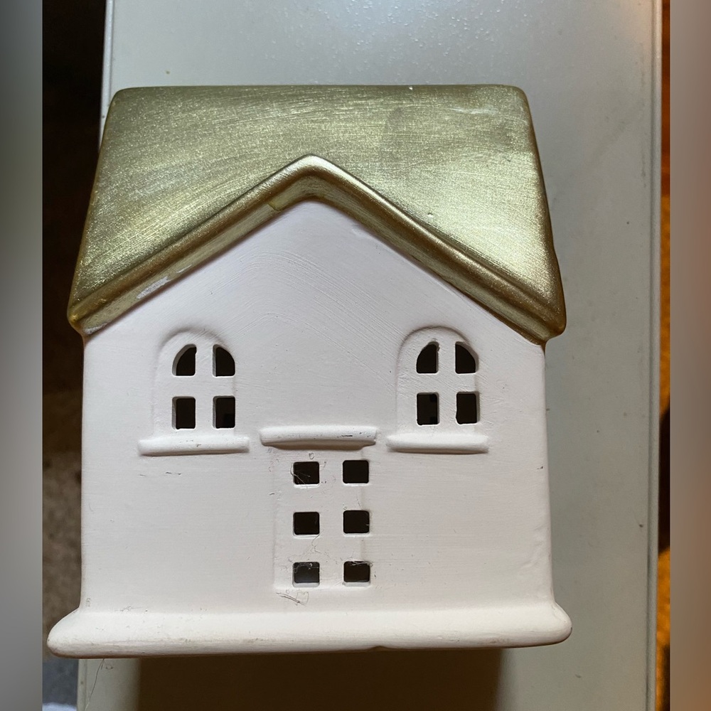 Ceramic/metal mini houses
